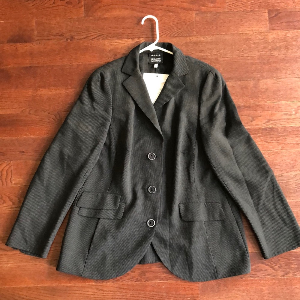 Akris Wool Pinstripe Blazer